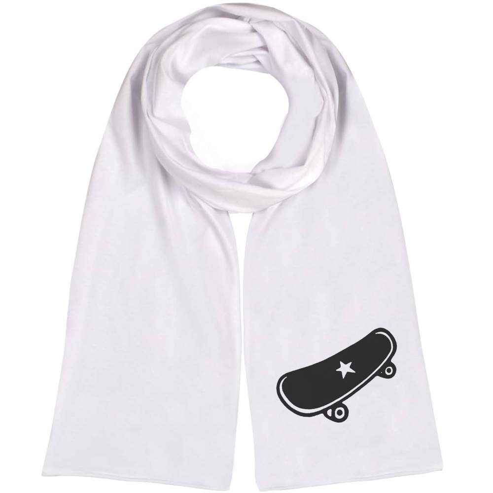 'Star Skateboard' Lightweight Scarf / Wrap (SC00001413)