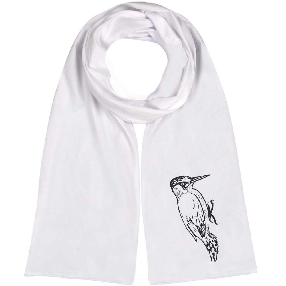 'Woodpecker' Lightweight Scarf / Wrap (SC00001494)