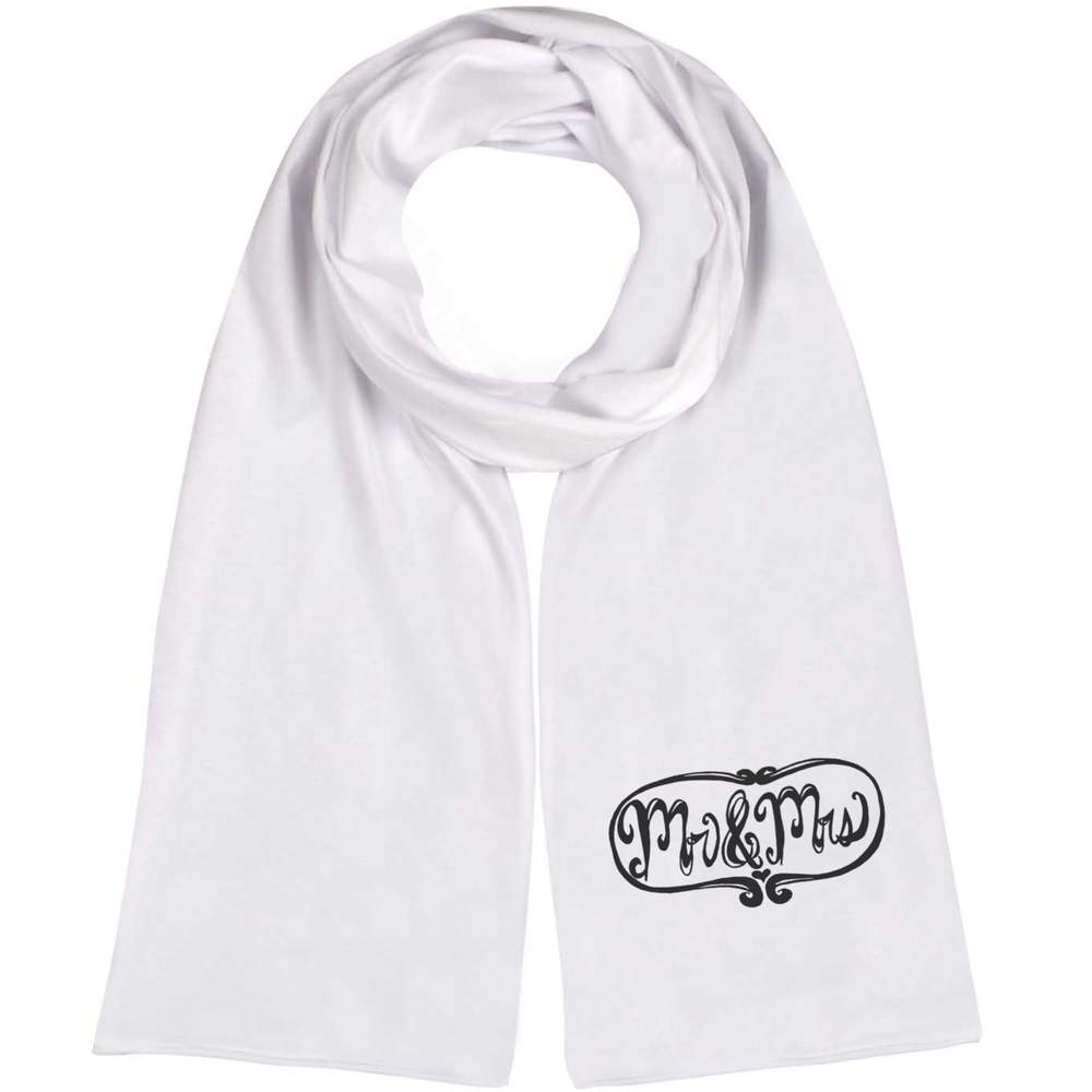 'Mr & Mrs' Lightweight Scarf / Wrap (SC00002816)