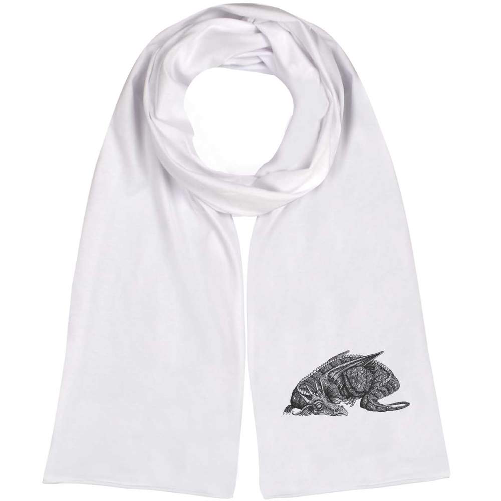 'Sleeping Dragon' Lightweight Scarf / Wrap (SC00004794)