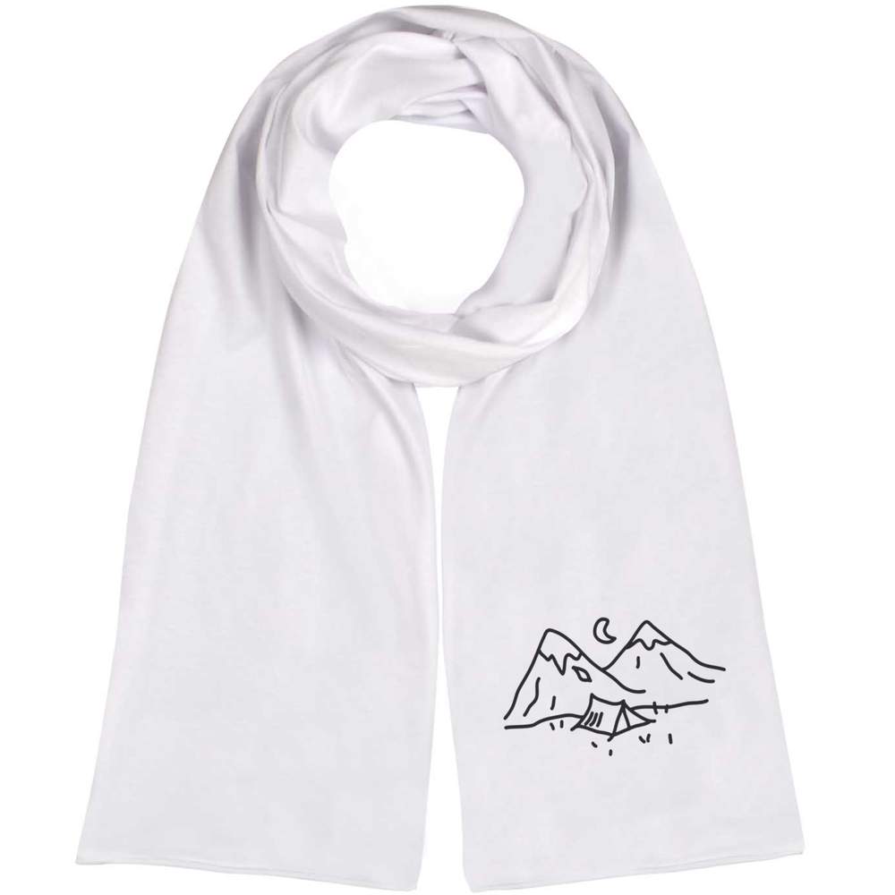 'Camping' Lightweight Scarf / Wrap (SC00005347)