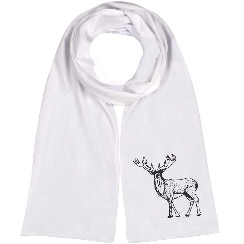 'Majestic Stag' Lightweight Scarf / Wrap (SC00006161)