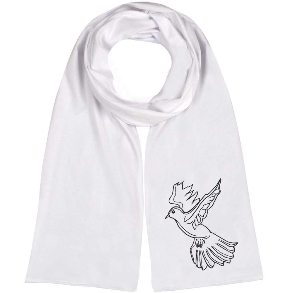 'Flying Dove' Lightweight Scarf / Wrap (SC00008728)