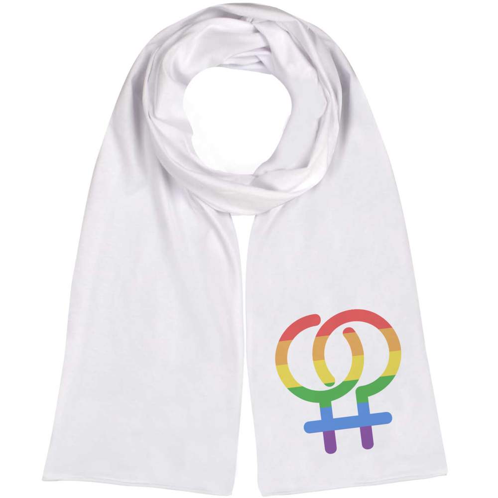 'Lesbian Symbol' Lightweight Scarf / Wrap (SC00011211)