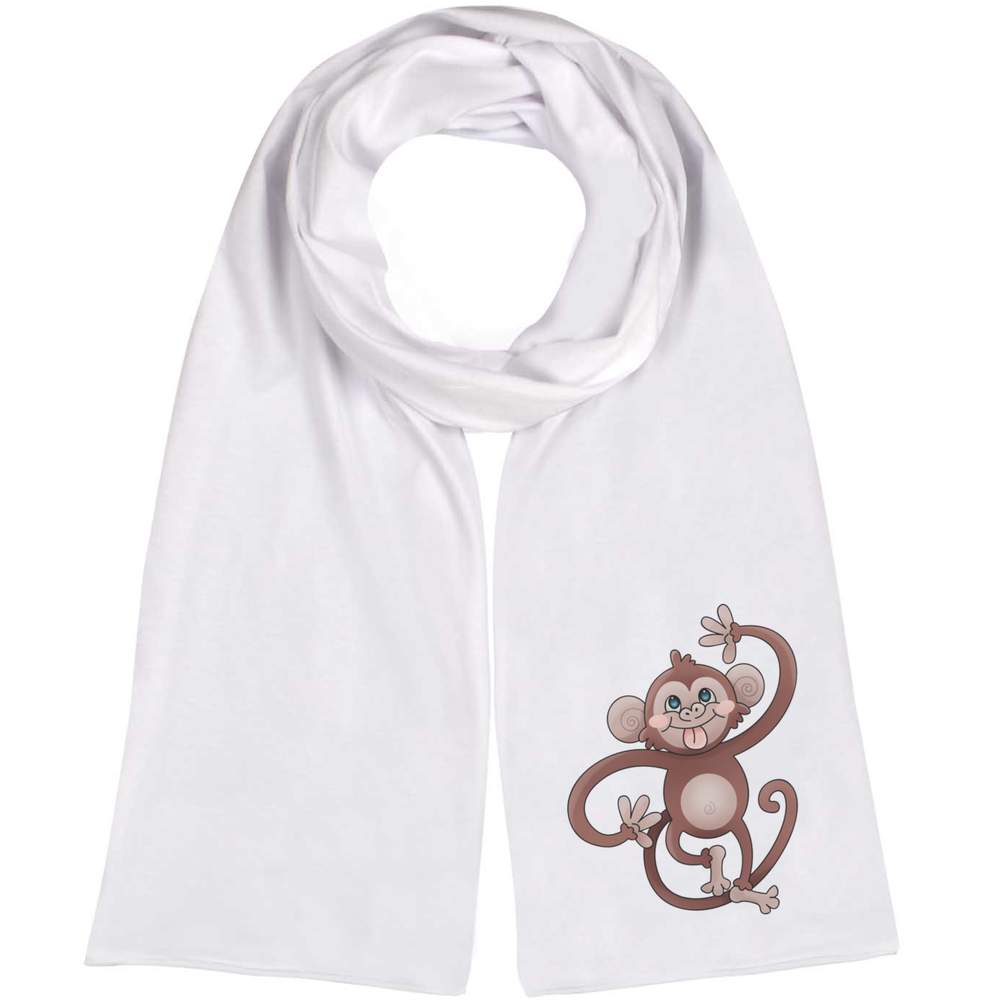 'Cheeky Monkey' Lightweight Scarf / Wrap (SC00011252)