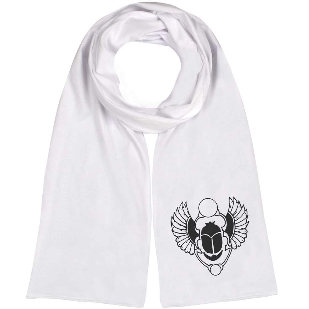 'Egyptian Scarab Symbol' Lightweight Scarf / Wrap (SC00011694)