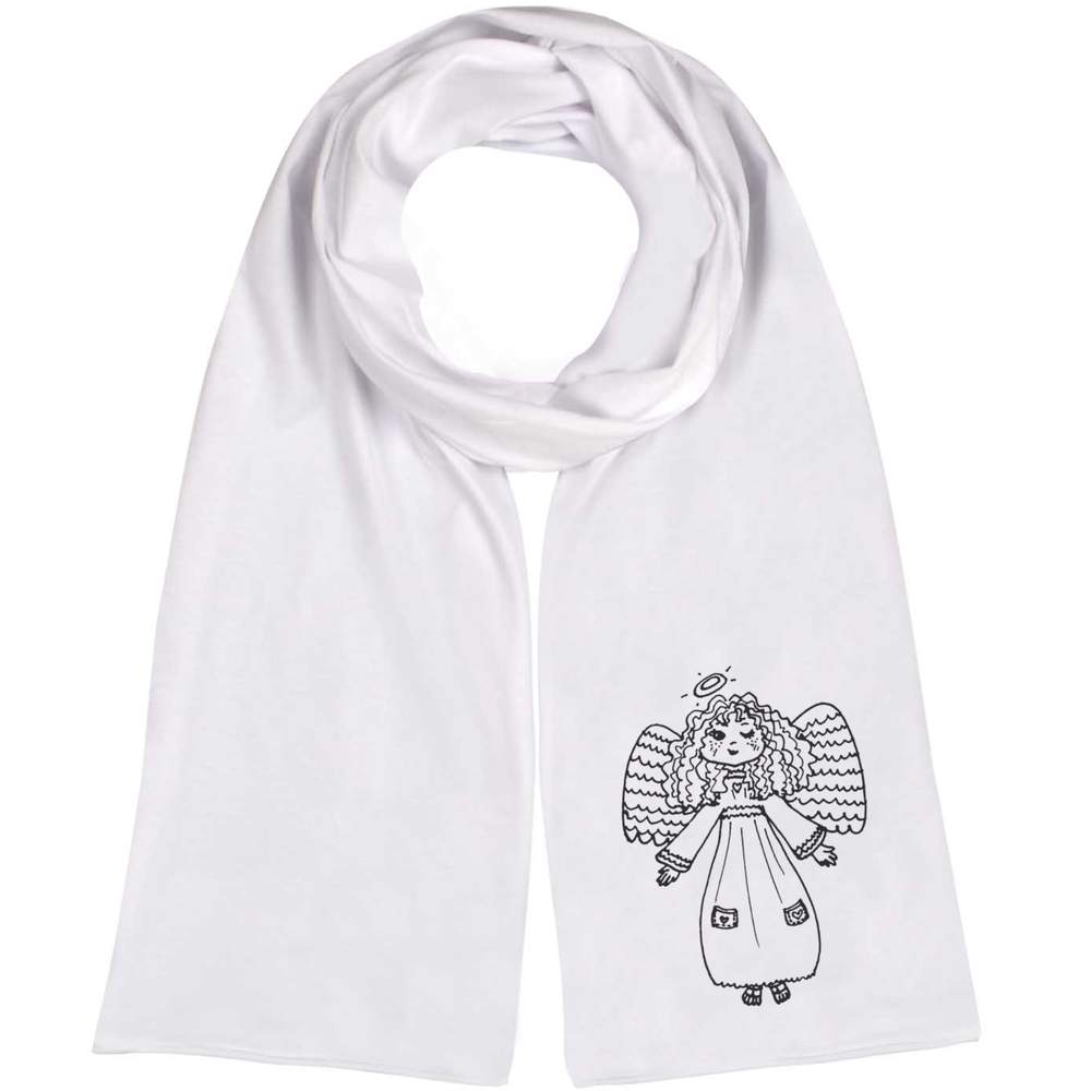 'Winking Angel' Lightweight Scarf / Wrap (SC00021044)