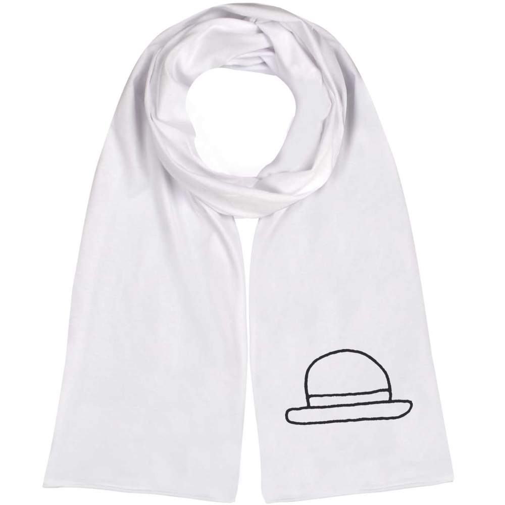 'Bowler Hat' Lightweight Scarf / Wrap (SC00021348)