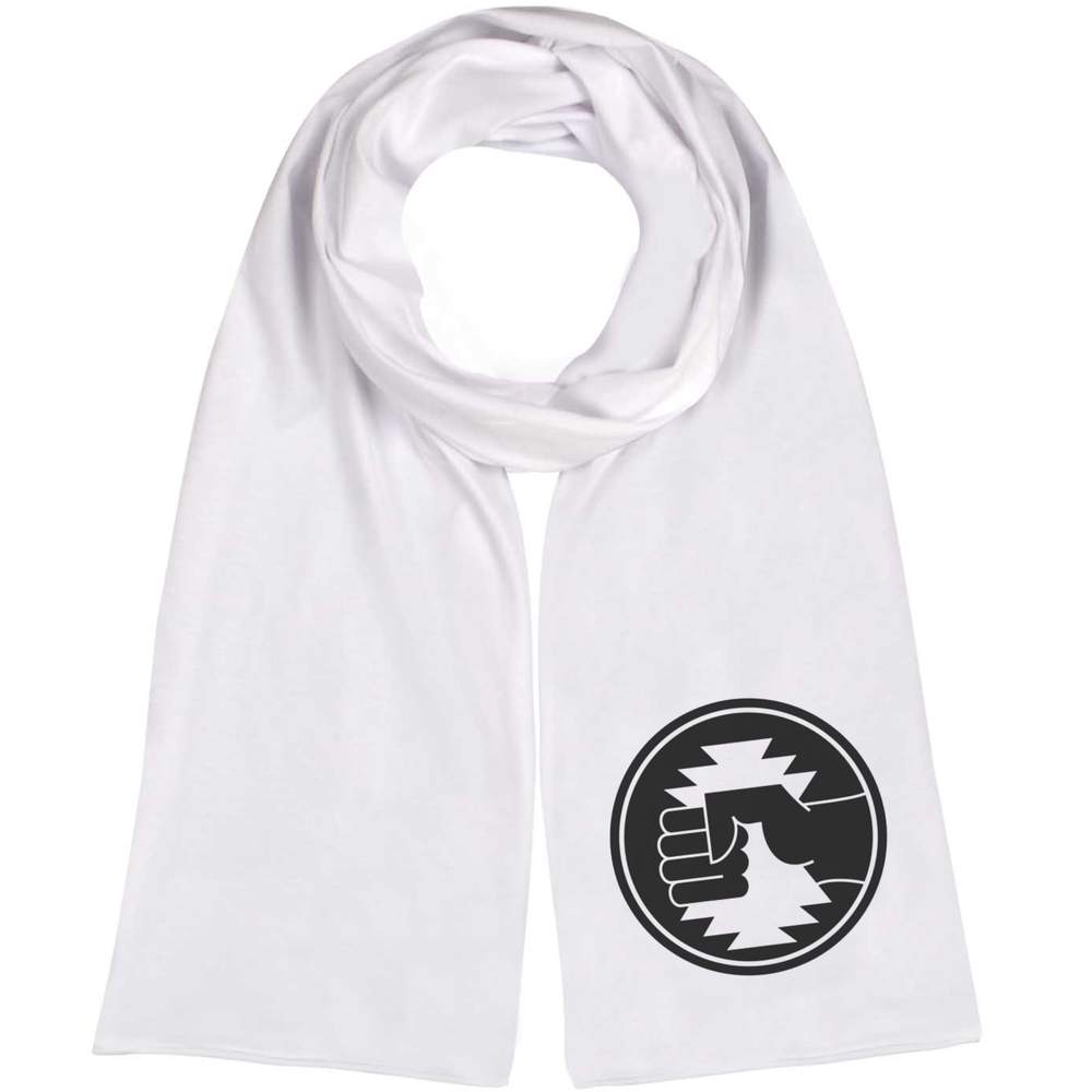 'Art Deco Hand Motif' Lightweight Scarf / Wrap (SC00023461)