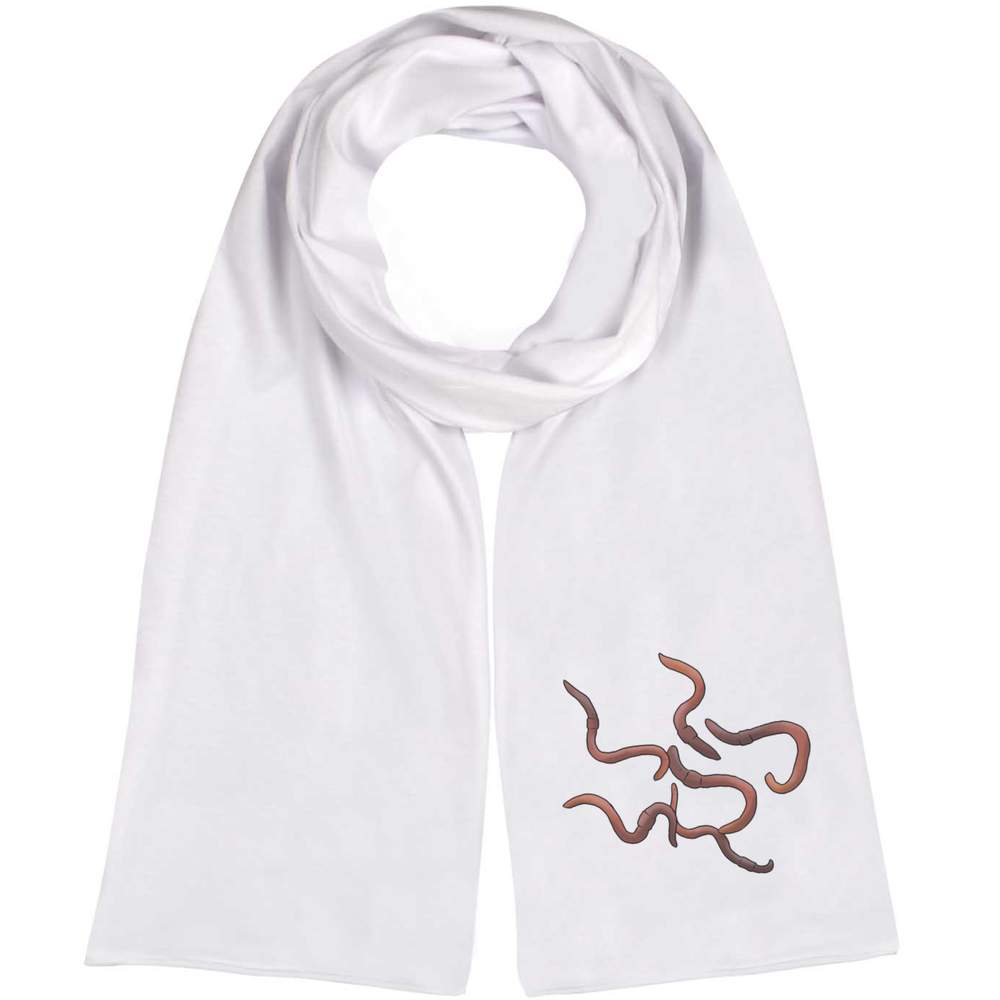 'Earthworms' Lightweight Scarf / Wrap (SC00023802)