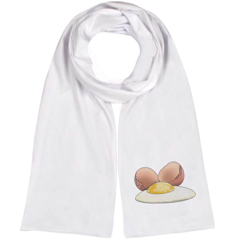 'Cracked Open Egg' Lightweight Scarf / Wrap (SC00023950)