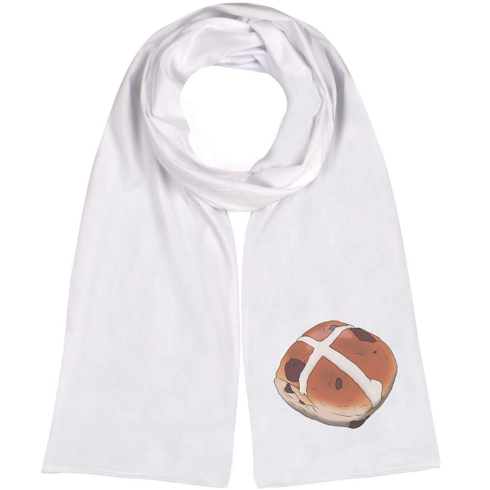 'Hot Cross Bun' Lightweight Scarf / Wrap (SC00025239)