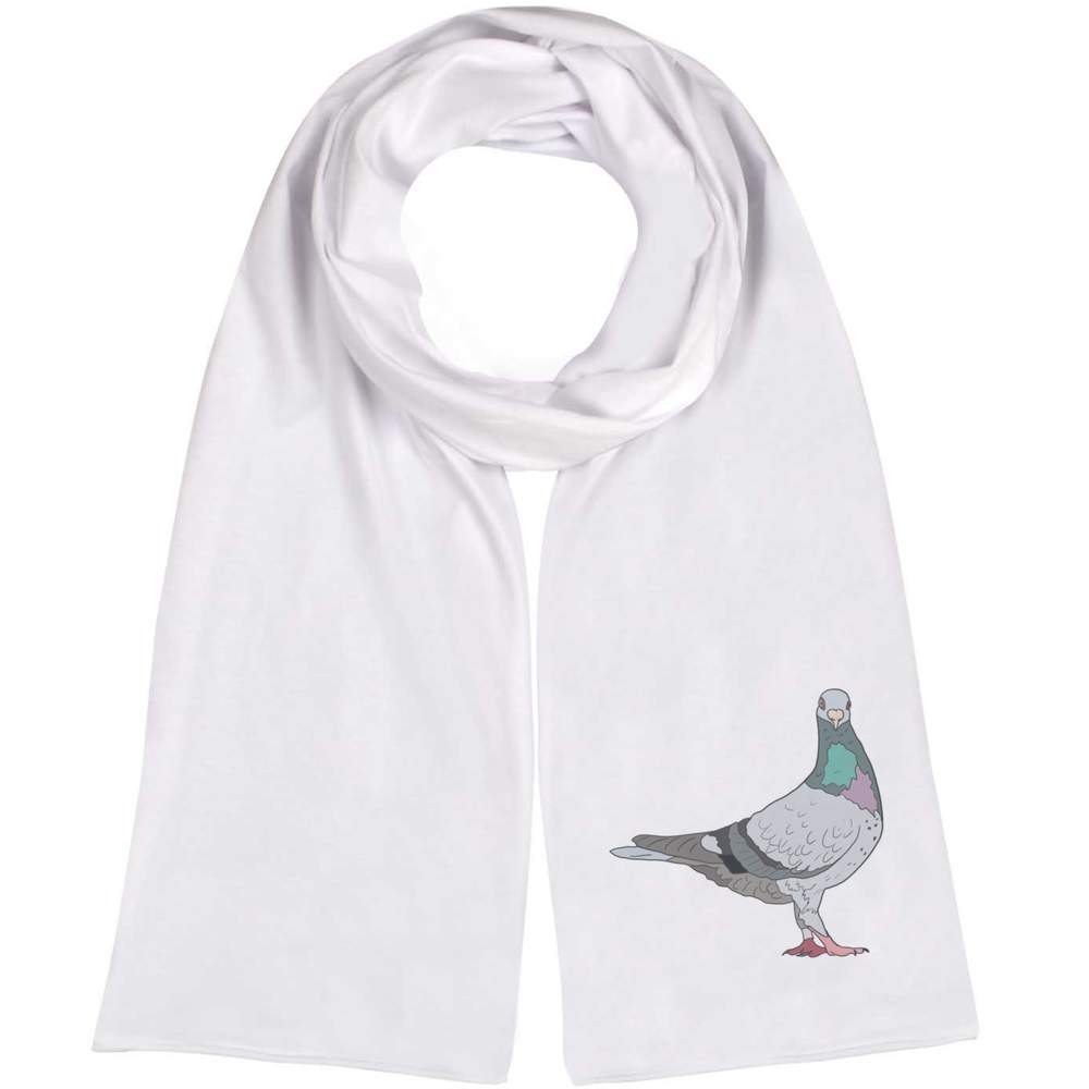 'What u looking at? Pigeon ' Lightweight Scarf / Wrap (SC00025418)