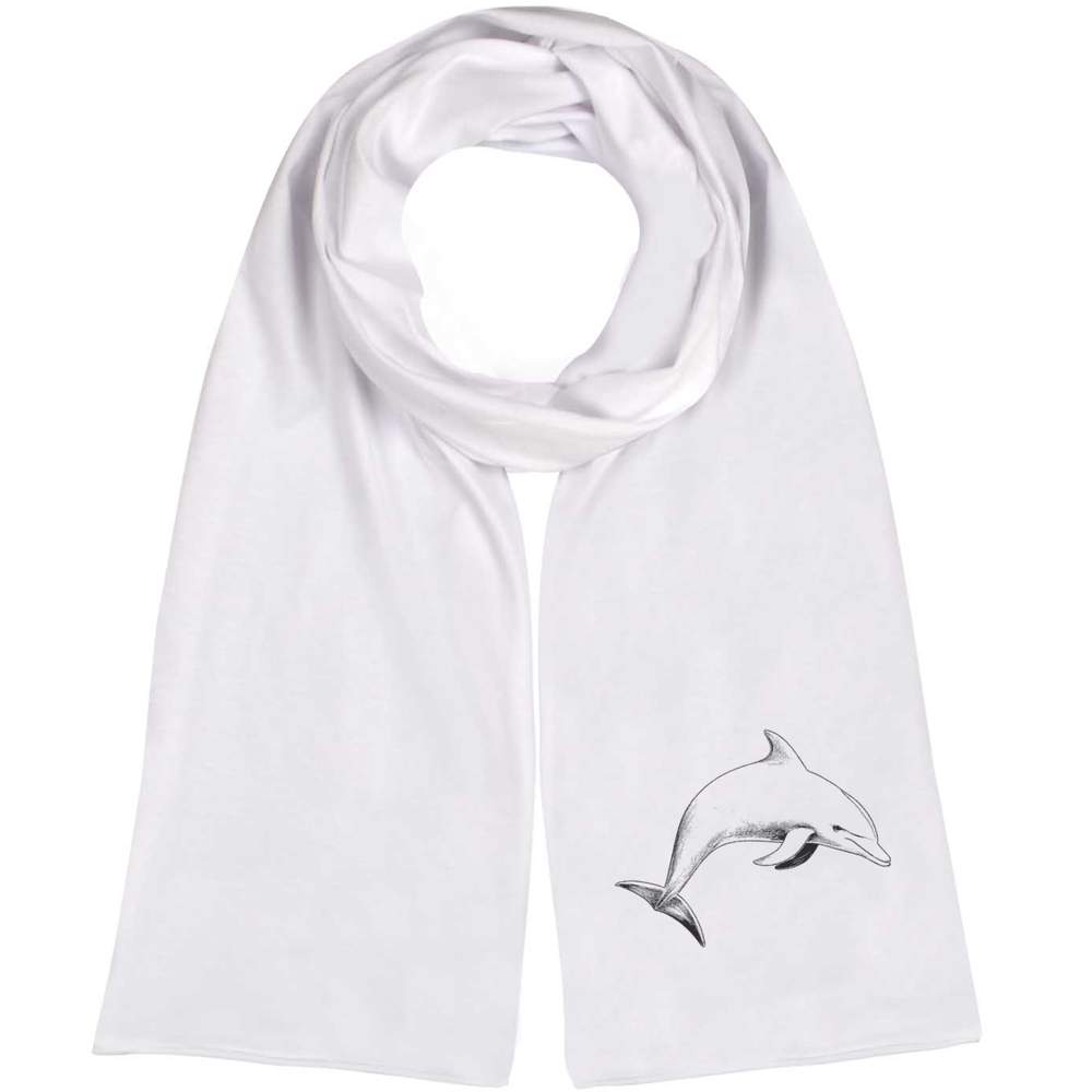'dolphin' Lightweight Scarf / Wrap (SC00026228)