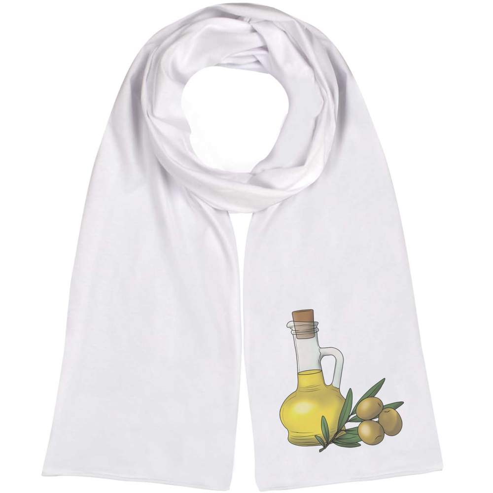 'Olive Oil' Lightweight Scarf / Wrap (SC00026575)