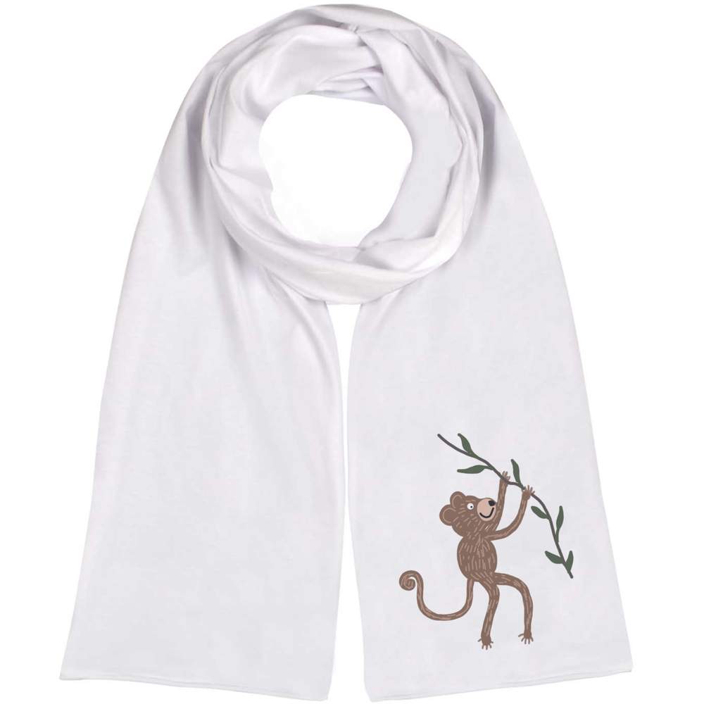 'Monkey fun' Lightweight Scarf / Wrap (SC00026668)
