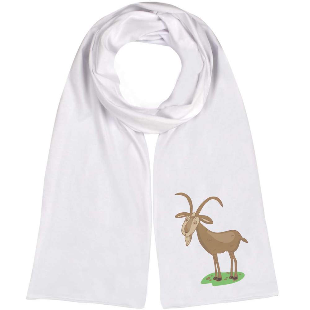 'Grumpy Billy Goat' Lightweight Scarf / Wrap (SC00026715)