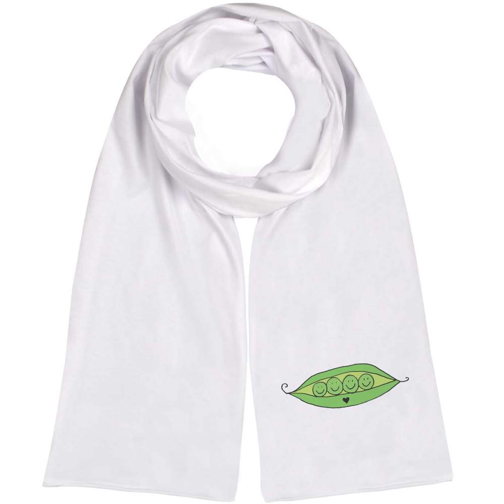 'Happy peas in a pod' Lightweight Scarf / Wrap (SC00026812)