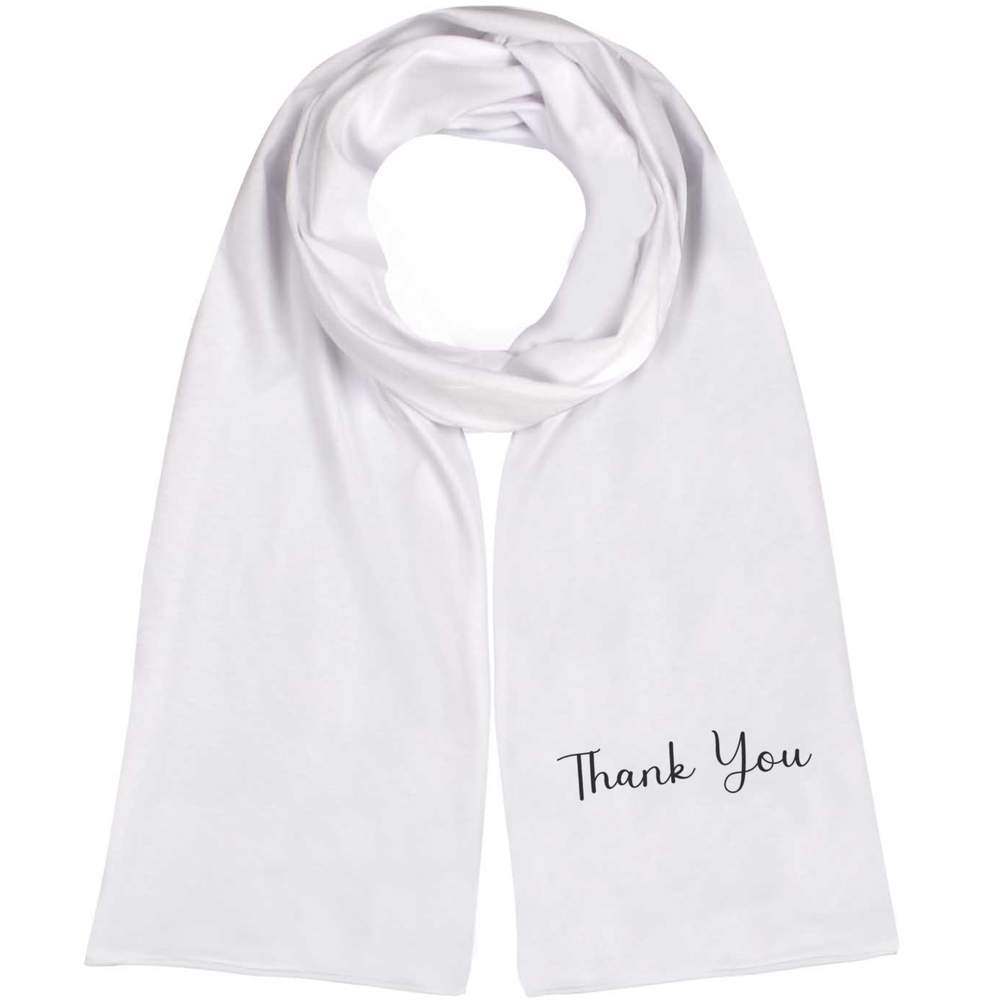 'Thank You' Lightweight Scarf / Wrap (SC00029854)