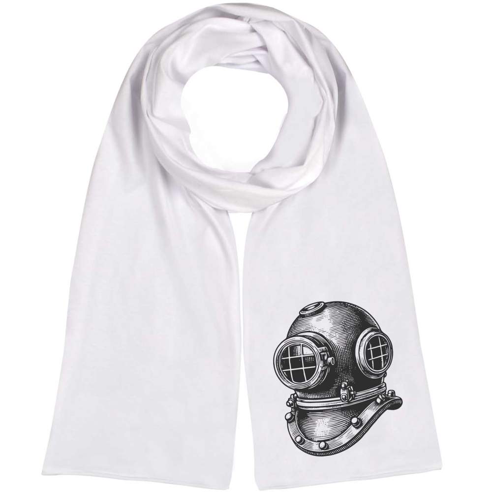'Vintage Diving Helmet' Lightweight Scarf / Wrap (SC00030219)