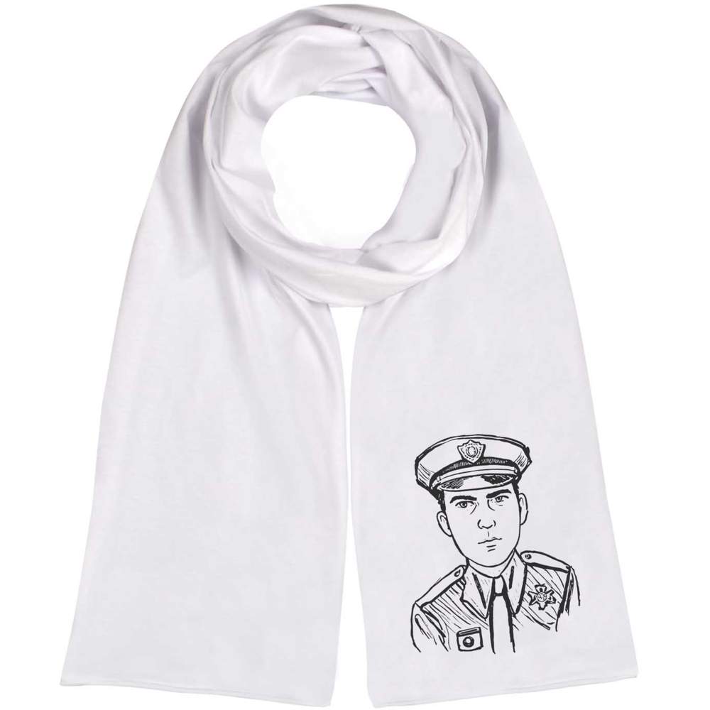 'Police Officer' Lightweight Scarf / Wrap (SC00032754)