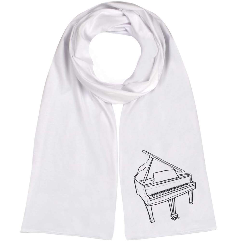 'Grand Piano' Lightweight Scarf / Wrap (SC00032960)