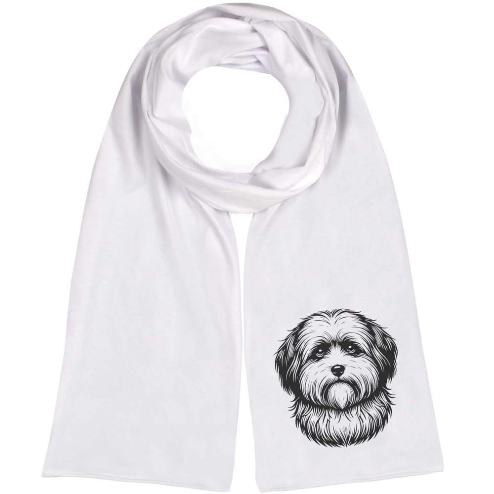 'Havanese' Lightweight Scarf / Wrap (SC00033115)