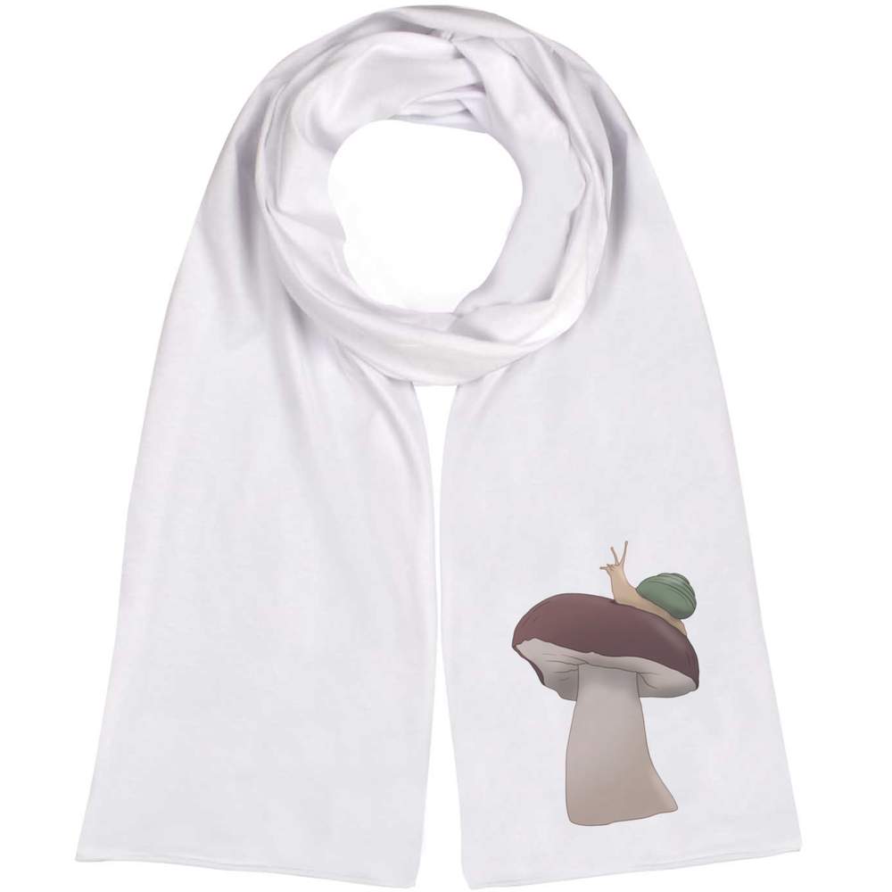 'Snail on a Mushroom' Lightweight Scarf / Wrap (SC00035523)