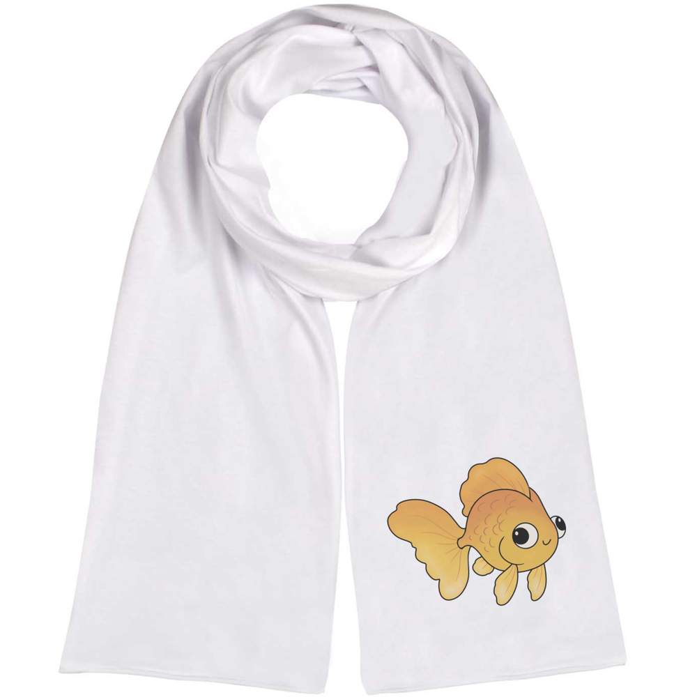 'Goofy Goldfish' Lightweight Scarf / Wrap (SC00036093)