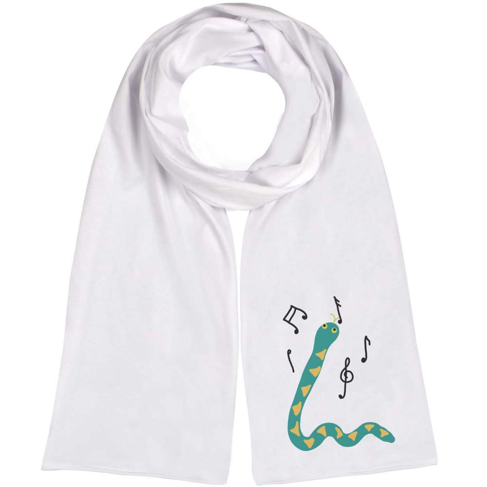 'A Musical Snake' Lightweight Scarf / Wrap (SC00036473)