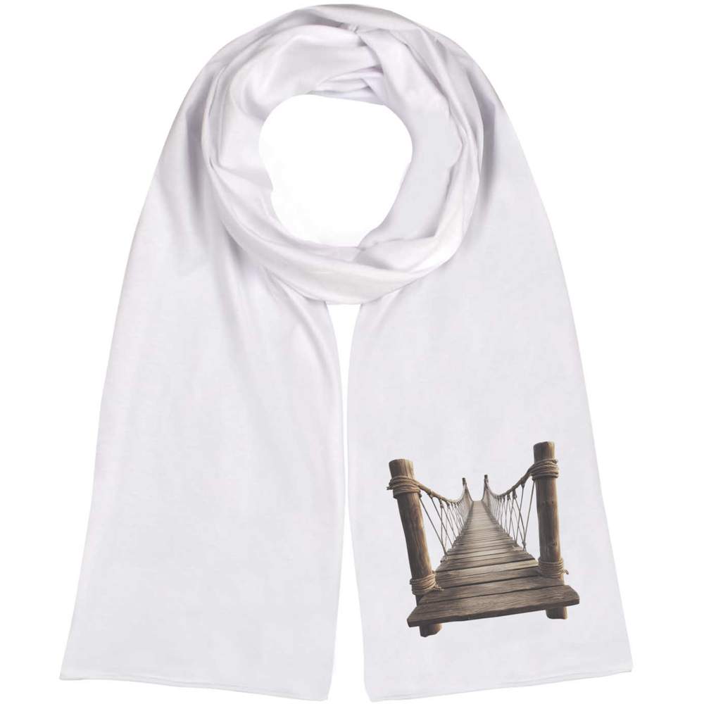 'Wooden Bridge Front View' Lightweight Scarf / Wrap (SC00036740)