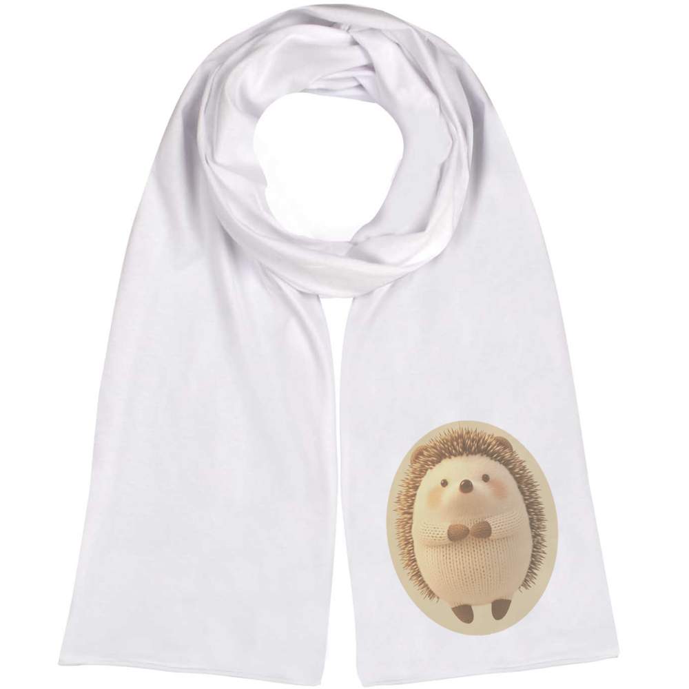 'Cute Hedgehog Standing' Lightweight Scarf / Wrap (SC00037950)