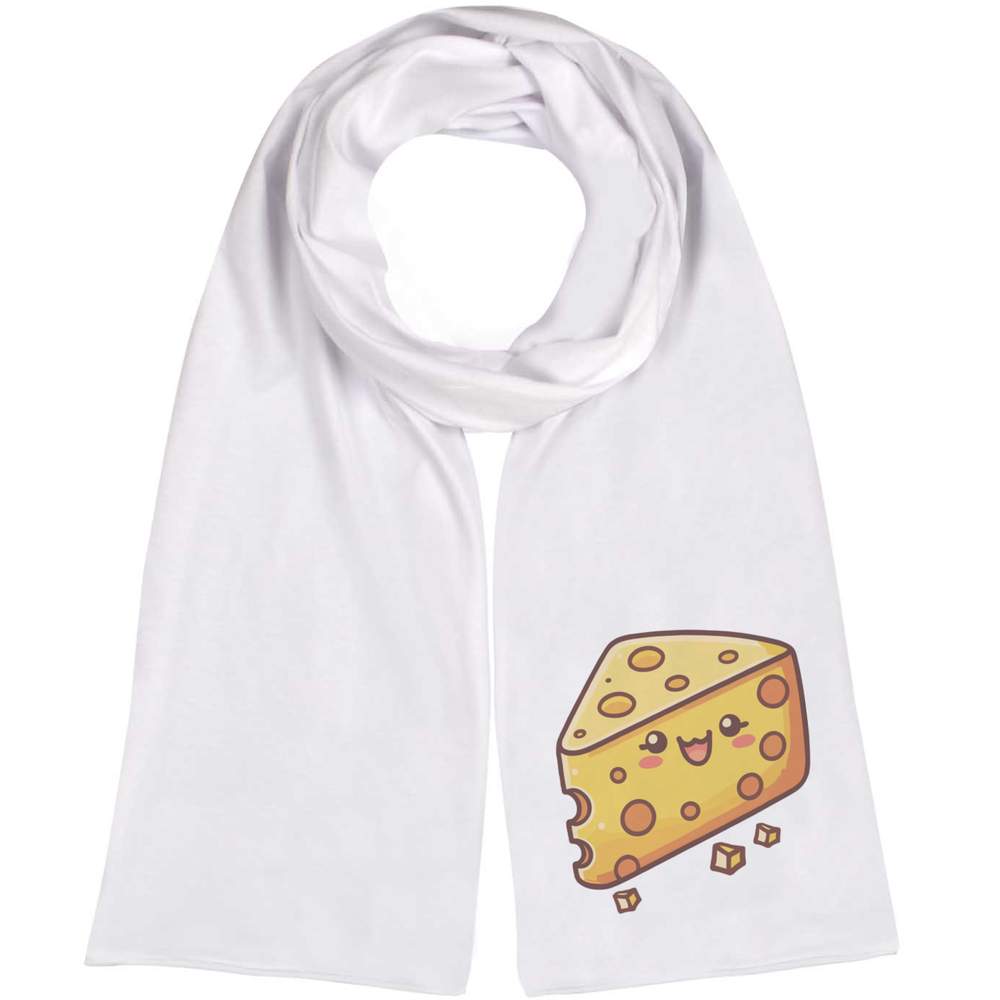 'Cute Cheese Wedge' Lightweight Scarf / Wrap (SC00038769)