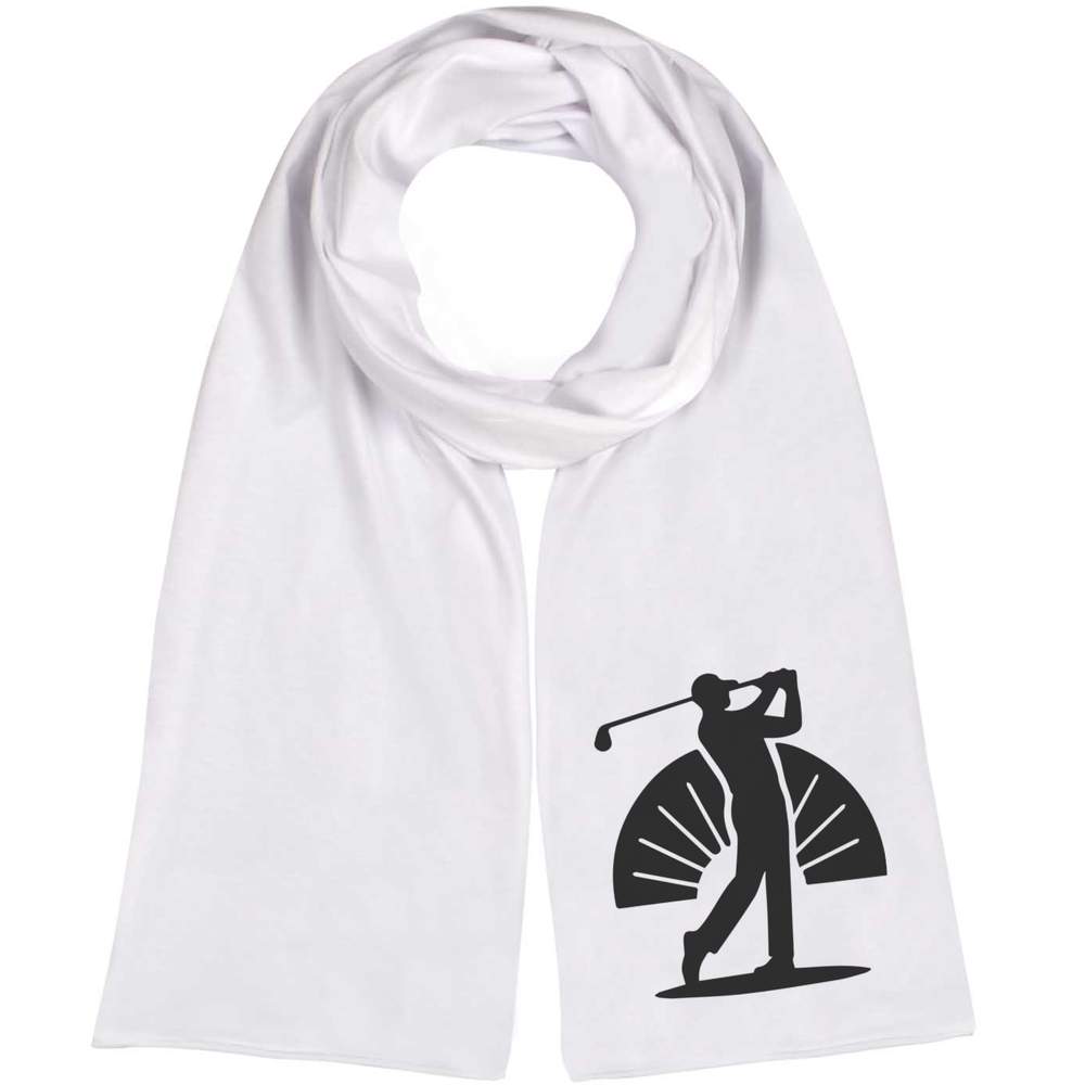'Golfer Swing' Lightweight Scarf / Wrap (SC00039811)