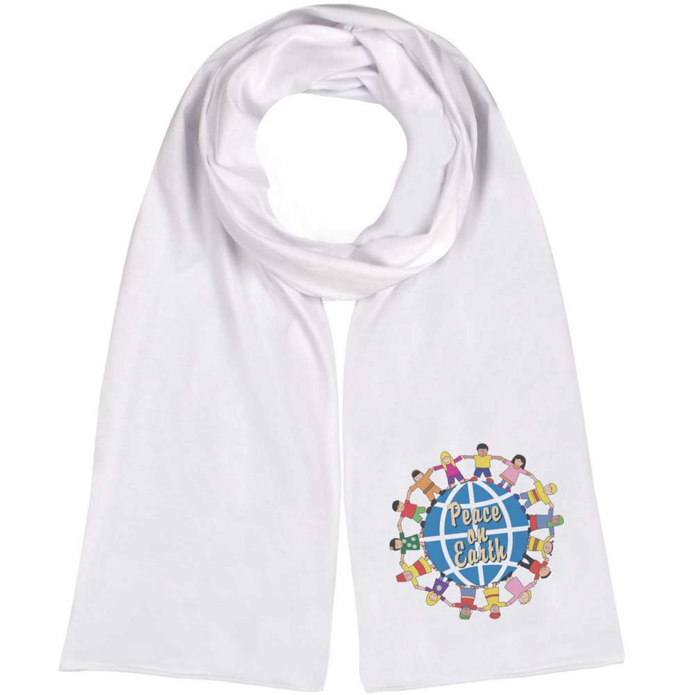 'Peace on Earth' Lightweight Scarf / Wrap (SC00041440)