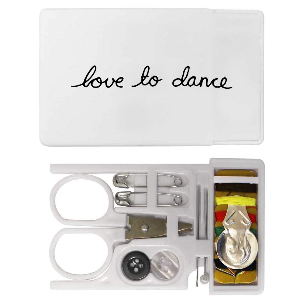 'Love To Dance' Mini Travel Sewing Kit (SE00011550)