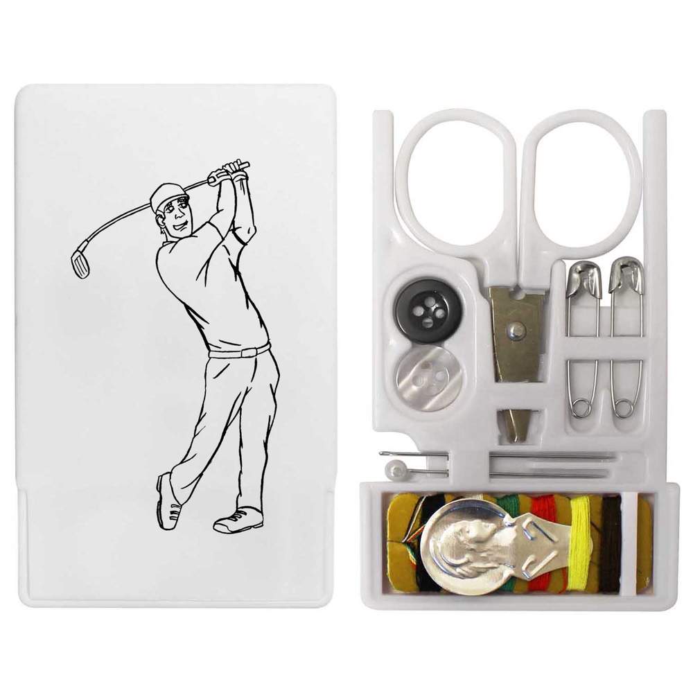 'Golf Swing' Mini Travel Sewing Kit (SE00011689)
