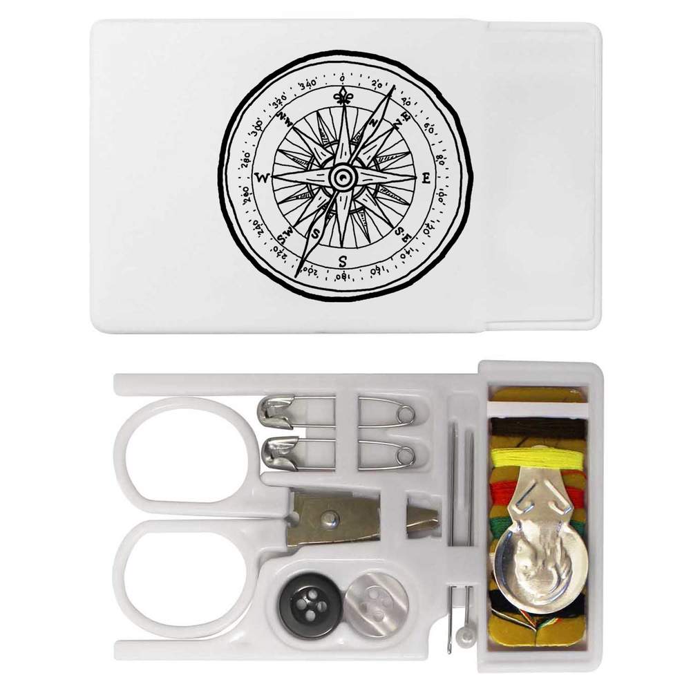 'Scout Compass' Mini Travel Sewing Kit (SE00012363)
