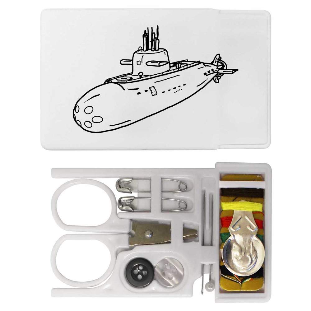 'Military Submarine' Mini Travel Sewing Kit (SE00012389)