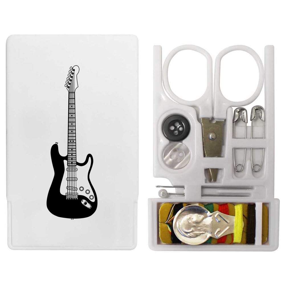 'Electric Guitar' Mini Travel Sewing Kit (SE00014167)