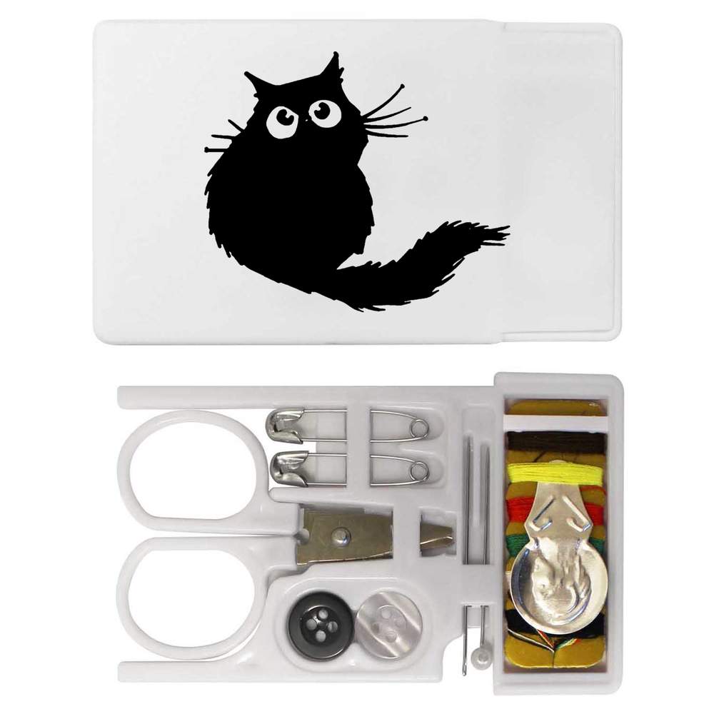 'Black Cat' Mini Travel Sewing Kit (SE00020168)