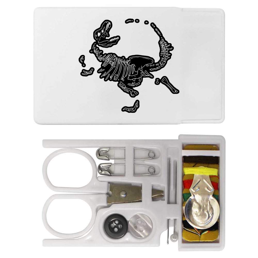 'Dinosaur Bones' Mini Travel Sewing Kit (SE00020987)