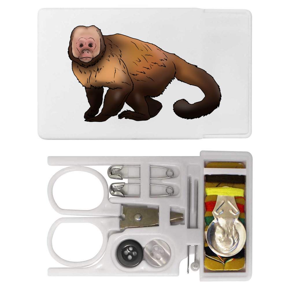 'Capuchin Monkey' Mini Travel Sewing Kit (SE00021321)