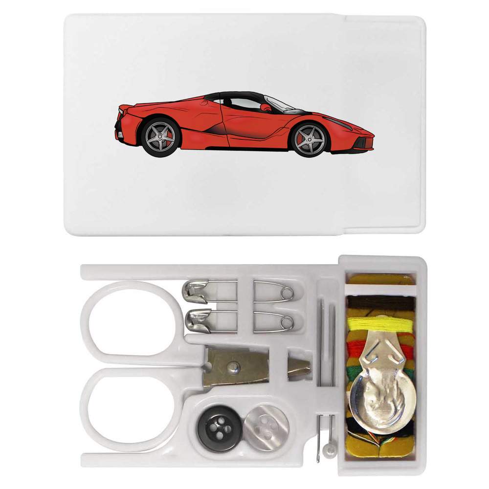 'Fancy Sports Car' Mini Travel Sewing Kit (SE00027159)