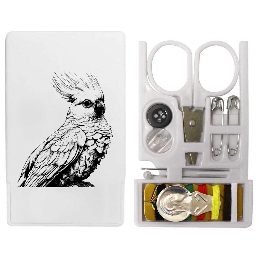 'cockatiel' Mini Travel Sewing Kit (SE00028982)