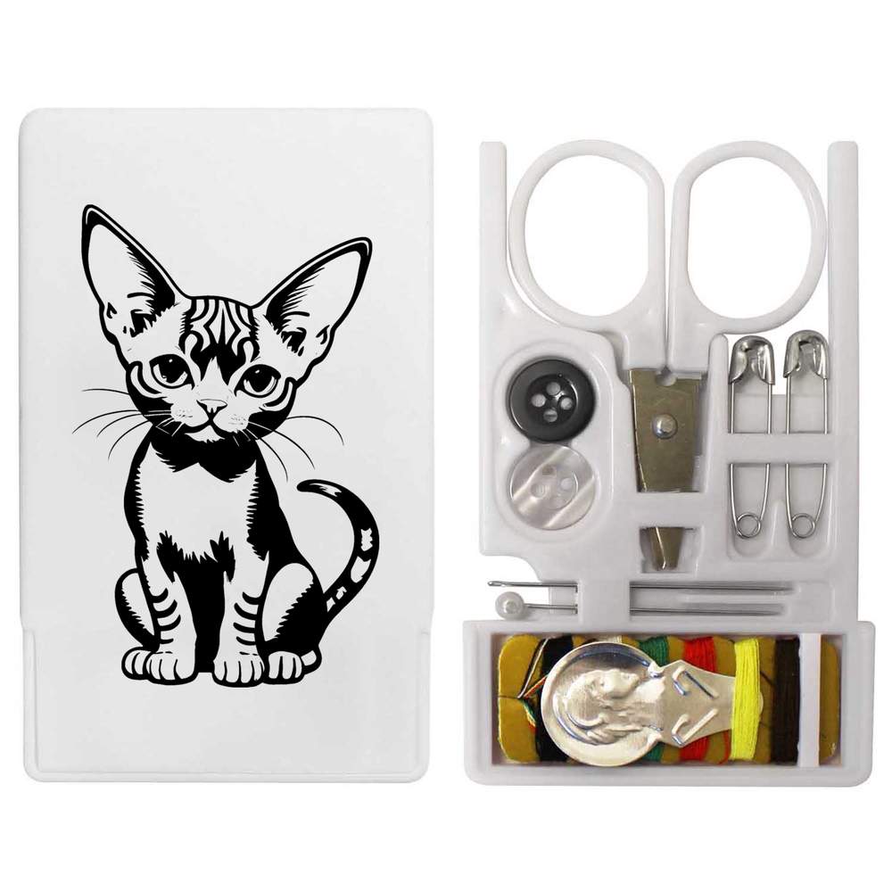 'Sphynx Kitten' Mini Travel Sewing Kit (SE00029832)