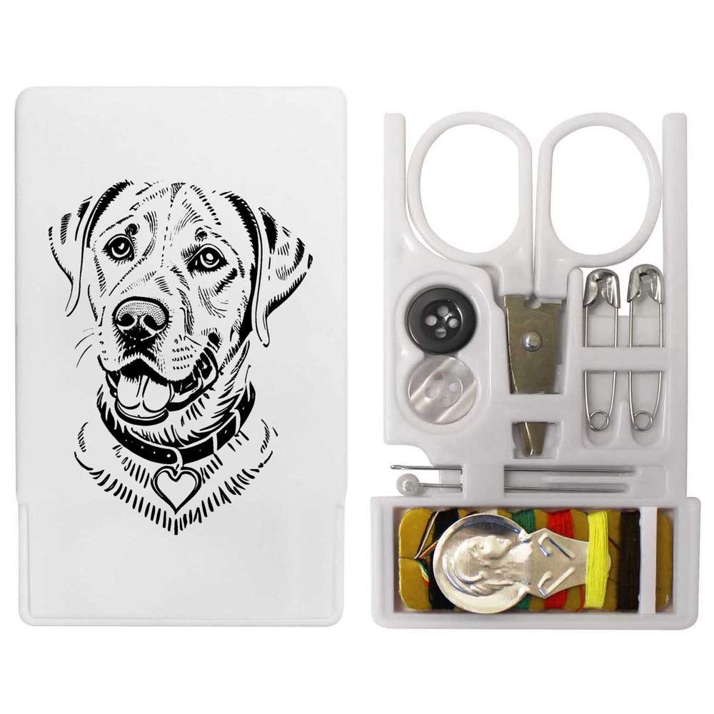 'Labrador Retriever Dog' Mini Travel Sewing Kit (SE00030045)