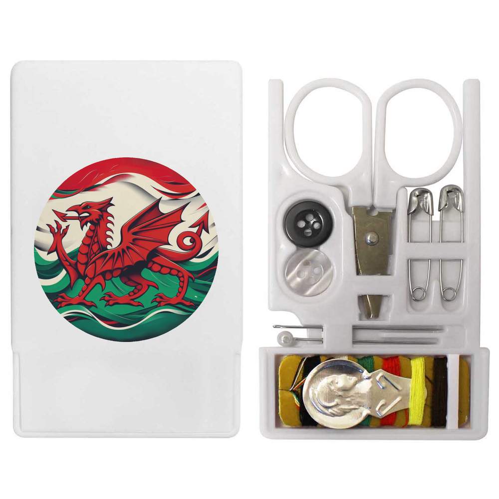 'Welsh Dragon' Mini Travel Sewing Kit (SE00033038)