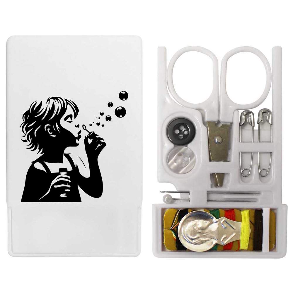 'Blowing Bubbles' Mini Travel Sewing Kit (SE00033710)
