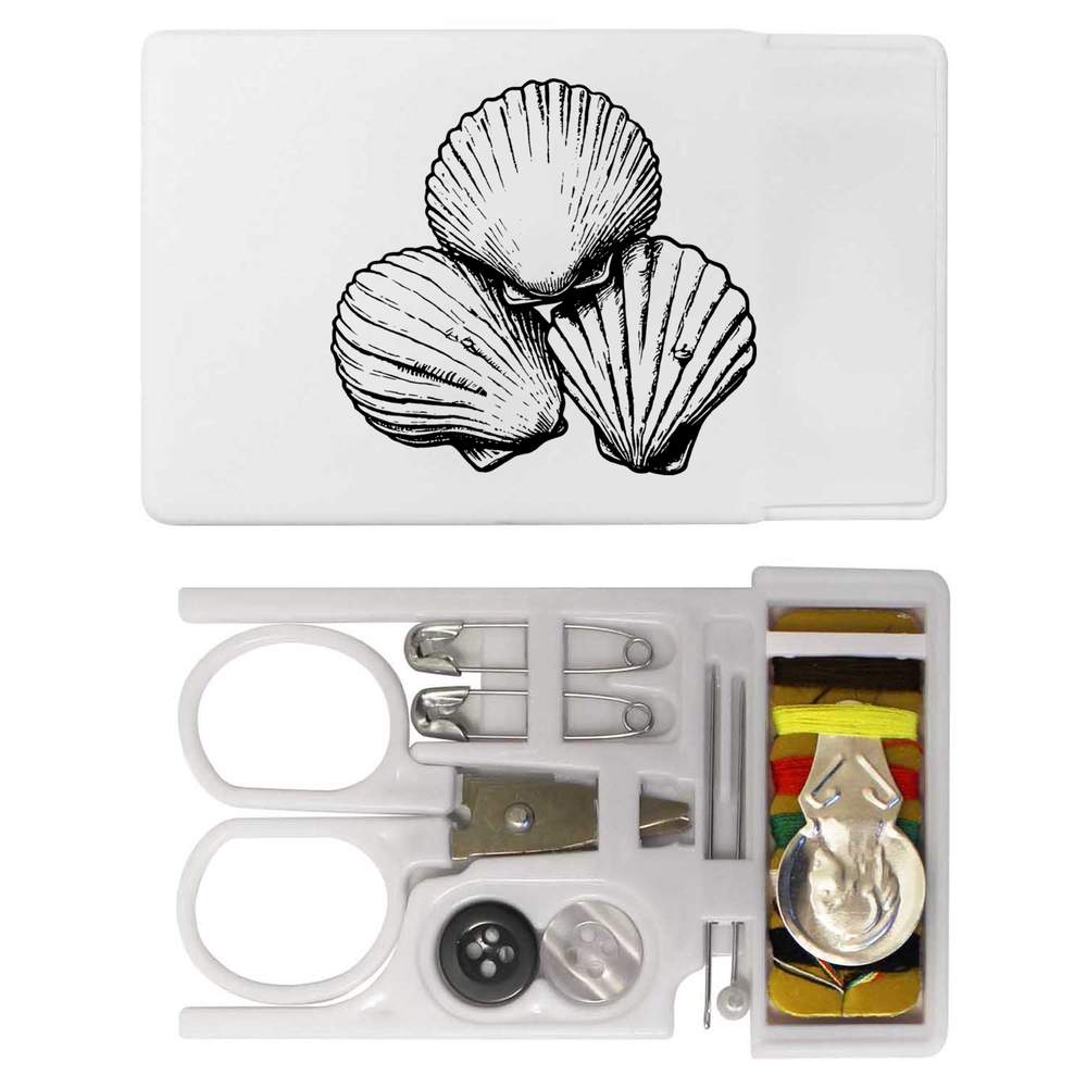 'Three Seashells' Mini Travel Sewing Kit (SE00033851)